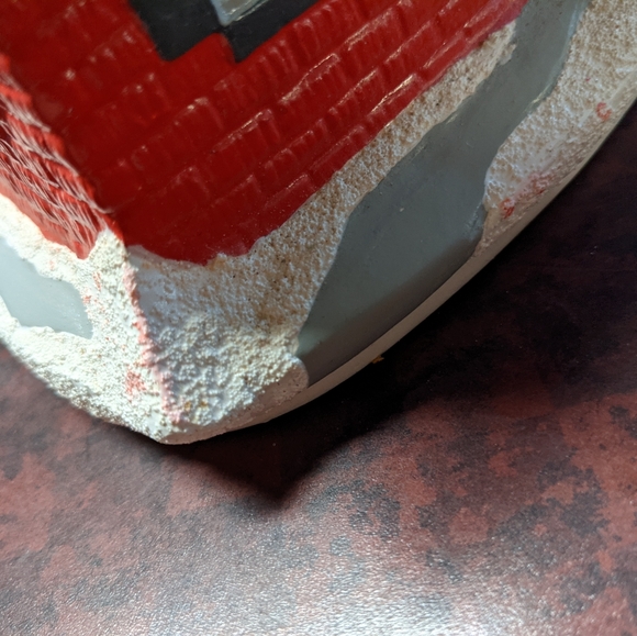 Vintage Hand Painted Ceramic Christmas House - Picture 5 of 8